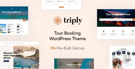 Triply v2.4.8 – WordPress 预订旅游主题
