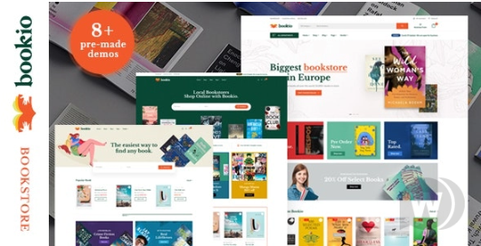 Bookio v1.3.3 – 书店 WooCommerce WordPress 主题