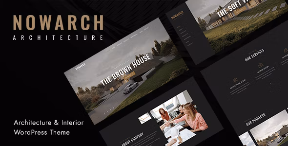 NOWARCH v1.0 –  WordPress 建筑和室内设计主题