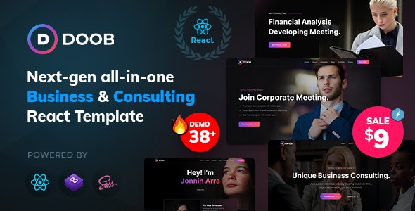 Doob v1.5 – 商业和咨询模板