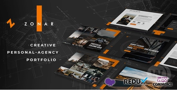 Zonar v4.3.6 – WordPress 个人作品集主题