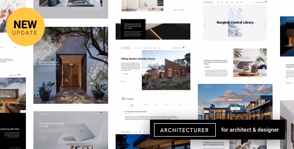 Architecturer v3.8.6 –  WordPress室内设计主题