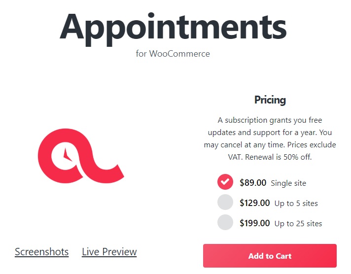 BookingWP WooCommerce Appointments v5.4.15（已汉化） – WordPress 网站预订管理插件