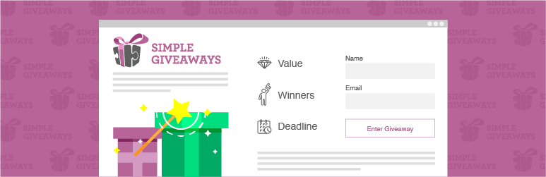 Simple Giveaways (Premium) v2.42.1（已汉化） – 创建精美的赠品并增加您的电子邮件列表