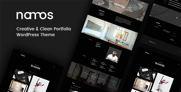 Namos v1.2.1 – WordPress 创意单页/多页组合 主题