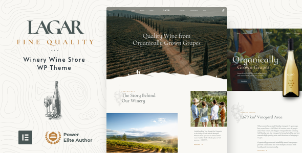 Lagar v51.0（后端已汉化） – Winery Wine Shop WordPress