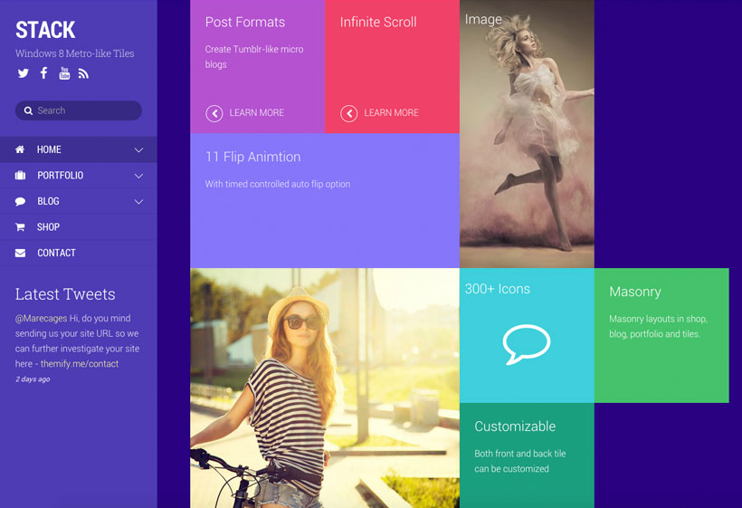 Themify Stack v.7.7.5- WordPress 主题