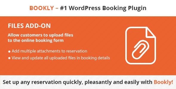 Bookly Files (Add-ons) v3.8