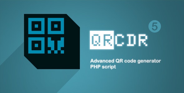 QRcdr v5.3.8（已汉化） – 响应式二维码生成器源码