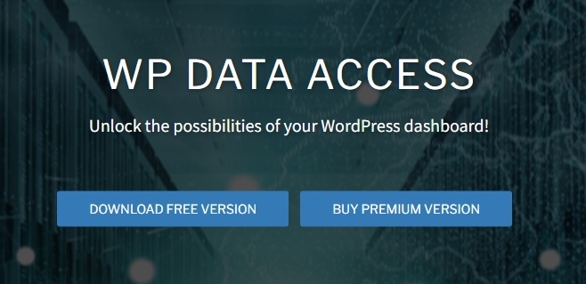 WP Data Access Premium v5.5.74（已汉化80%） – WordPress 仪表板和数据小工具