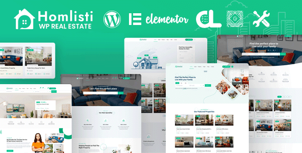 Homlisti v3.2.3 – WordPress 房地产主题