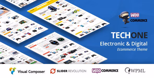 TechOne v3.0.3 – 电子多用途 WooCommerce 主题（支持 RTL）
