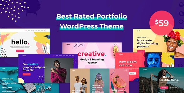 Leedo v3.0.0 – 现代、多彩和创意组合 WordPress 主题