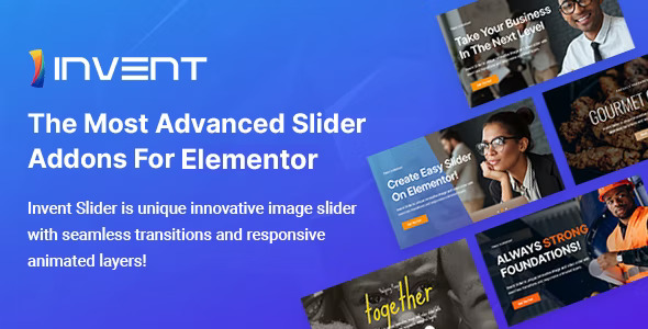 Invent Slider for Elementor v1.0.9