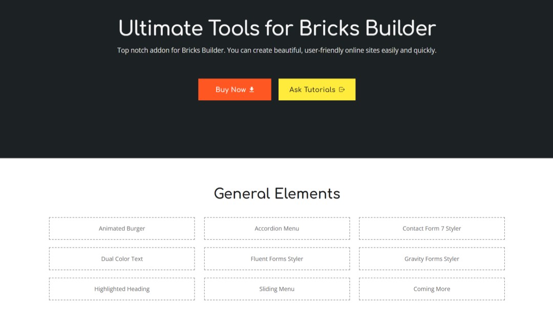 Bricks Ultimate v2.4.6（慎用） – Ultimate Tools for Bricks Builder
