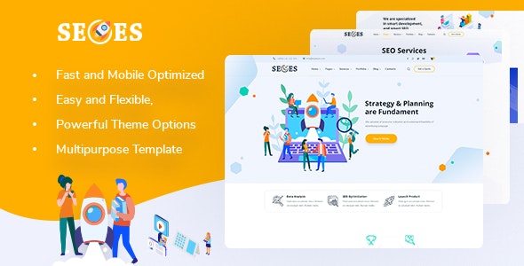Seoes v1.1.0 – 营销机构 WordPress 主题