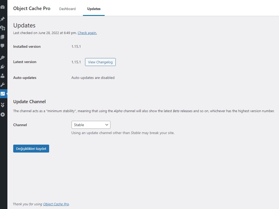 Redis Object Cache Pro v1.25.6