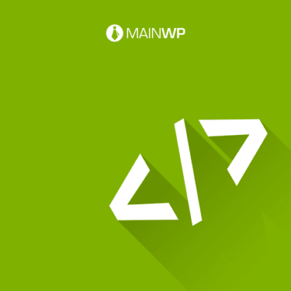 MainWP Code Snippets Extension v5.1