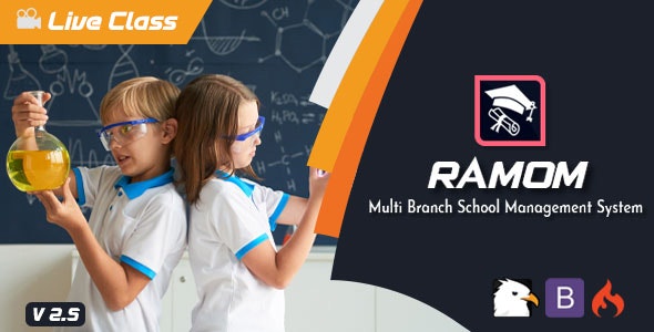Ramom School v7.0（已汉化） – 学校管理多分支教育 ERP 系统