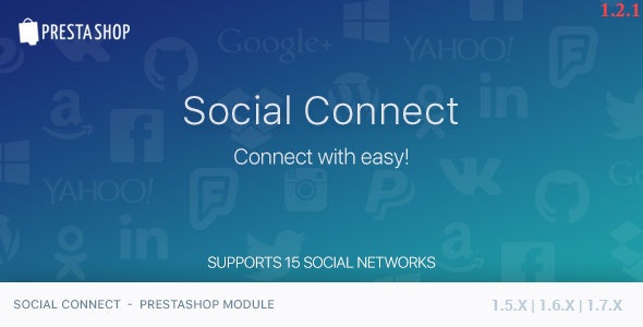 Social Connect v2.0.2 – PrestaShop 模块