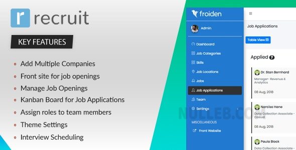 Recruit v3.0.0.4 – 招聘管理