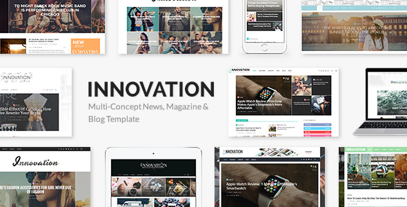 INNOVATION v6.0 – 多概念新闻、杂志和博客主题