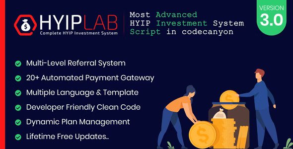 HYIPLAB v5.4.1 – 完整的 HYIP 投资系统