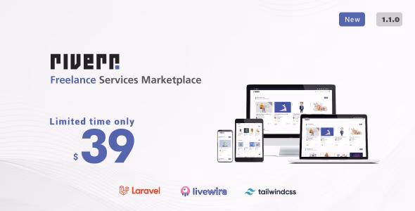 Riverr v1.3.2 – 自由职业者服务市场