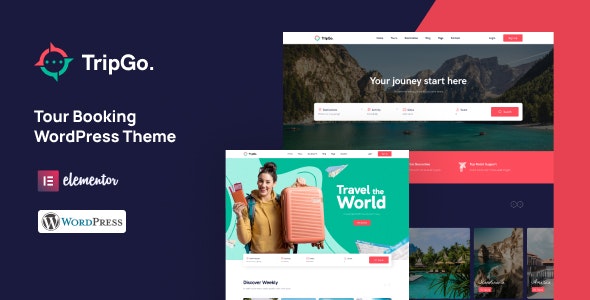 Tripgo v1.6.0 – 旅游预订 WordPress 主题