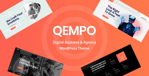 Qempo v1.3.9 – 数字代理服务WordPress主题