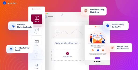 Elmailer v4.1.9（已汉化） – Elementor 电子邮件模板生成器