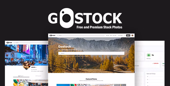 GoStock v5.6（已汉化） – 免费和高级图片源码