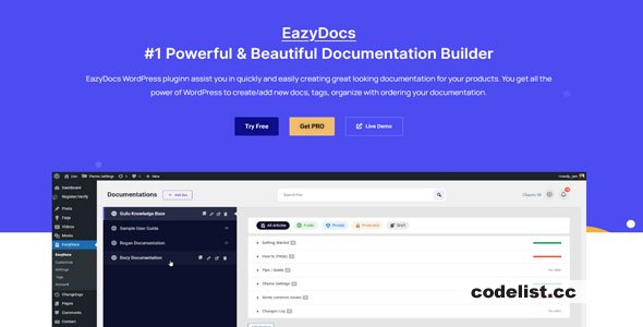 EazyDocs Pro (Premium) v2.14.2（已汉化）