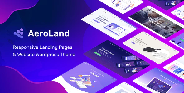 AeroLand v1.6.8 – App登陆软件建站WordPress主题