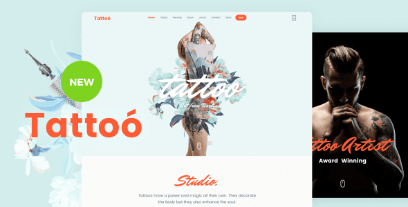 Tattoo v19.1 – WordPress纹身主题
