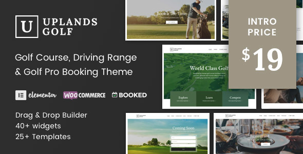 Uplands v1.4.6 – 高尔夫球场WordPress主题