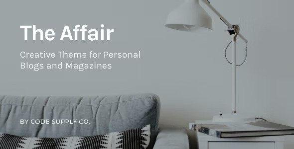 The Affair v3.5.4 – 个人博客和杂志的创意主题