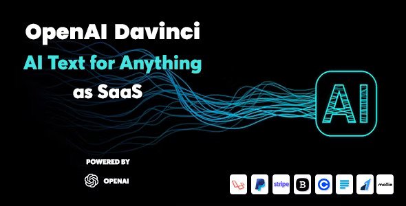 OpenAI Davinci v10（已汉化96%） – 作为 SaaS 的 AI 写作助手和内容创作者
