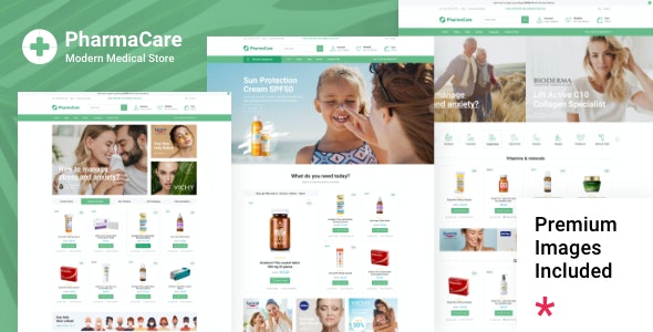 PharmaCare v1.2.1 – 药房和医疗商店