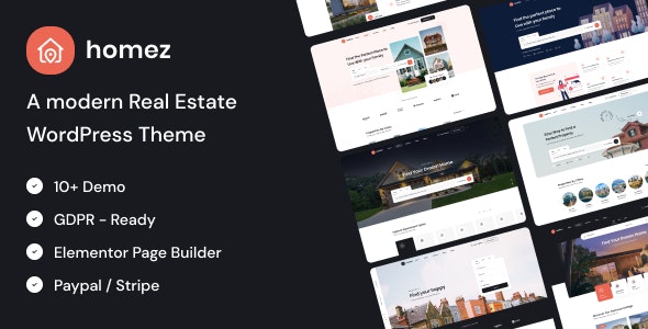 Homez v1.0.3.2 – 房地产 WordPress 主题
