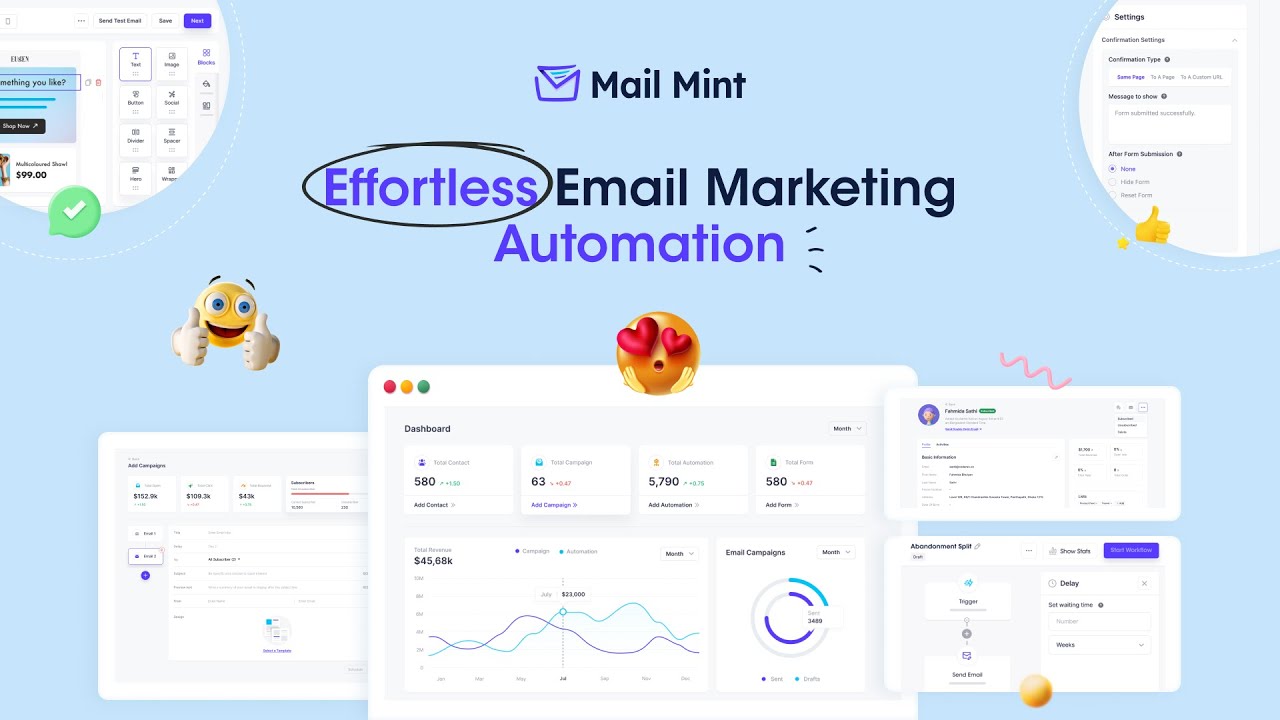 Mail Mint Pro v1.21.8（已汉化） – WordPress的轻松电子邮件营销自动化