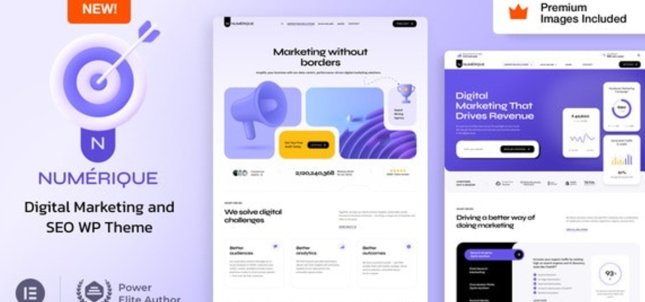 Numérique v35.0 – SEO Digital Marketing WordPress