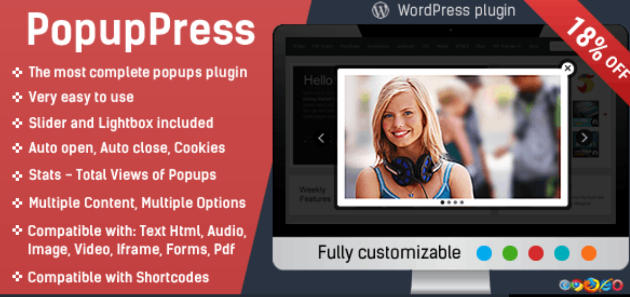 Popup Plugin for WordPress – Popup Press – Popups Slider & Lightbox v7.6.4