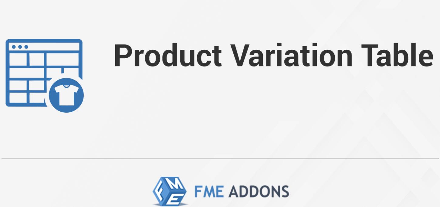 Product Variations Table for WooCommerce v1.4.0
