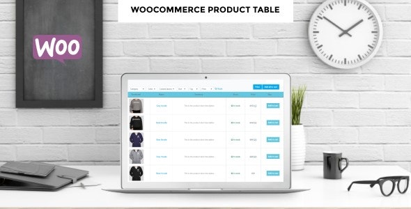 WooBeWoo WooCommerce Product Table Pro v3.1.0