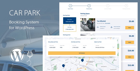Car Park Booking System for WordPress v3.7