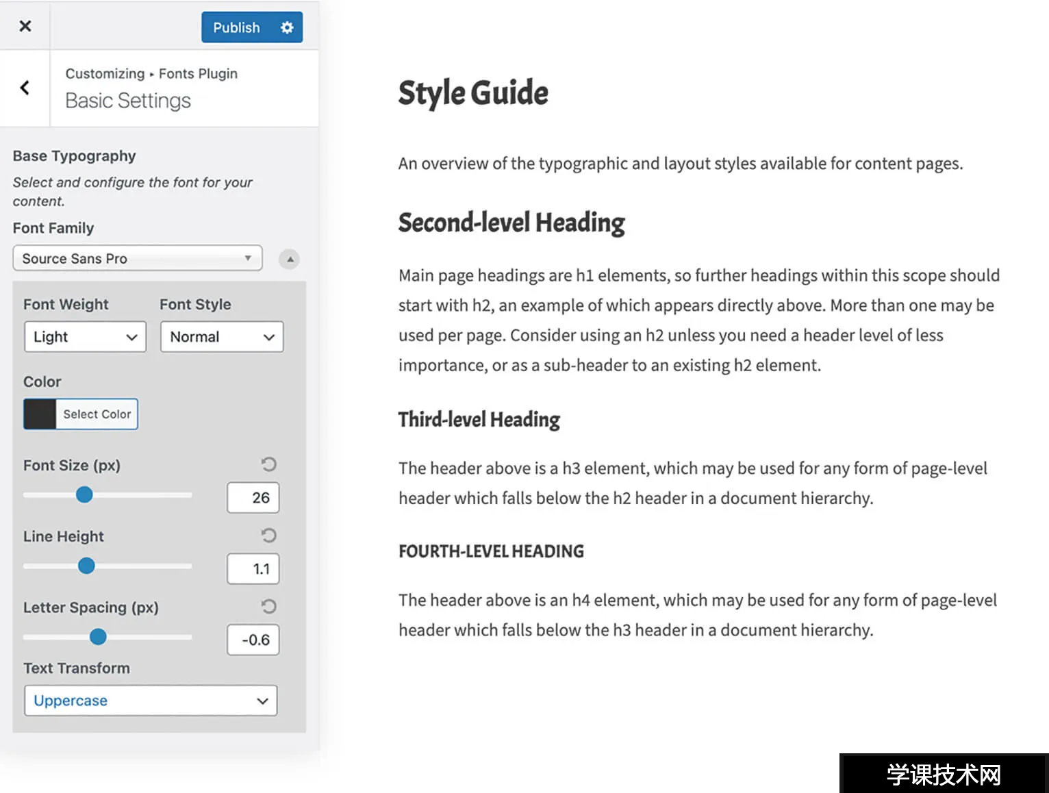 Fonts Plugin Pro v1.8.7 – Google Fonts for WordPress