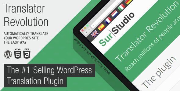 Ajax Translator Revolution WordPress Plugin v2.2