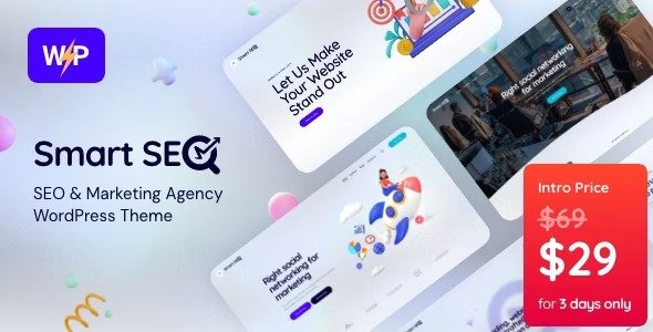 SmartSEO v2.17.0 – SEO & Marketing Services WordPress Theme