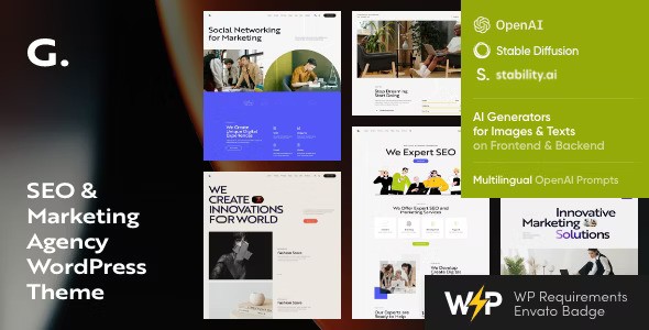 Granola v1.6 – SEO 和营销机构 WordPress 主题